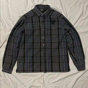 Harley-Davidson Plaid Button-Up